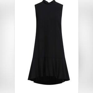 RED Valentino Sleeveless Mock Neck Mini Dress